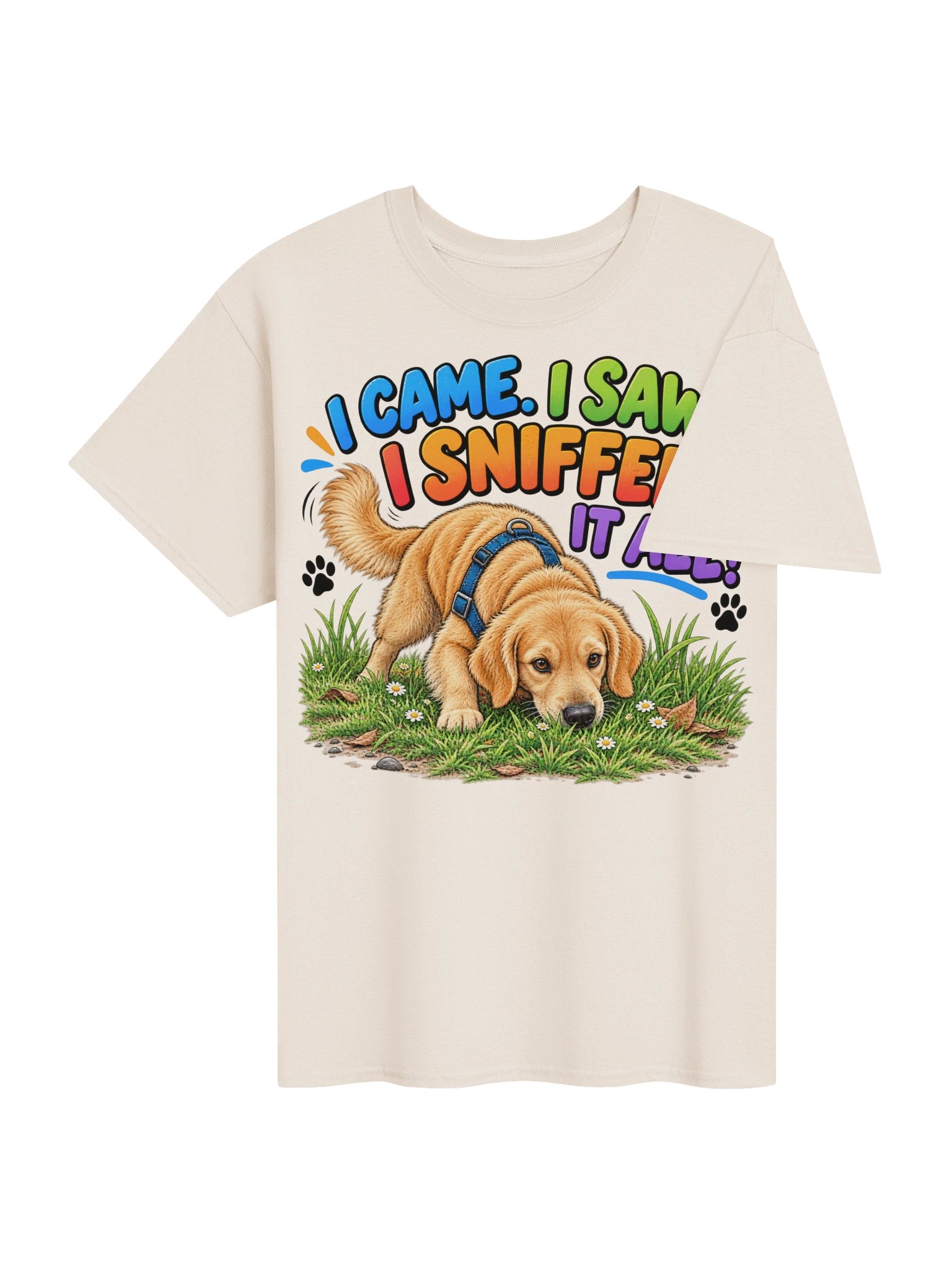 I Came. I Saw. I Sniffed It All! – Funny Dog T-Shirt product image (4)