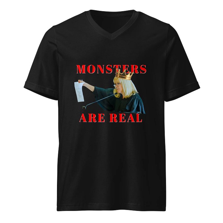 Monsters - Judge Cannone V-Neck Unisex T-Shirt product image (1)