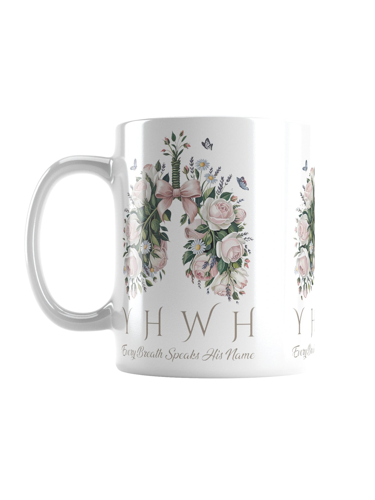 YHWH Pink Rose Mug product image (2)