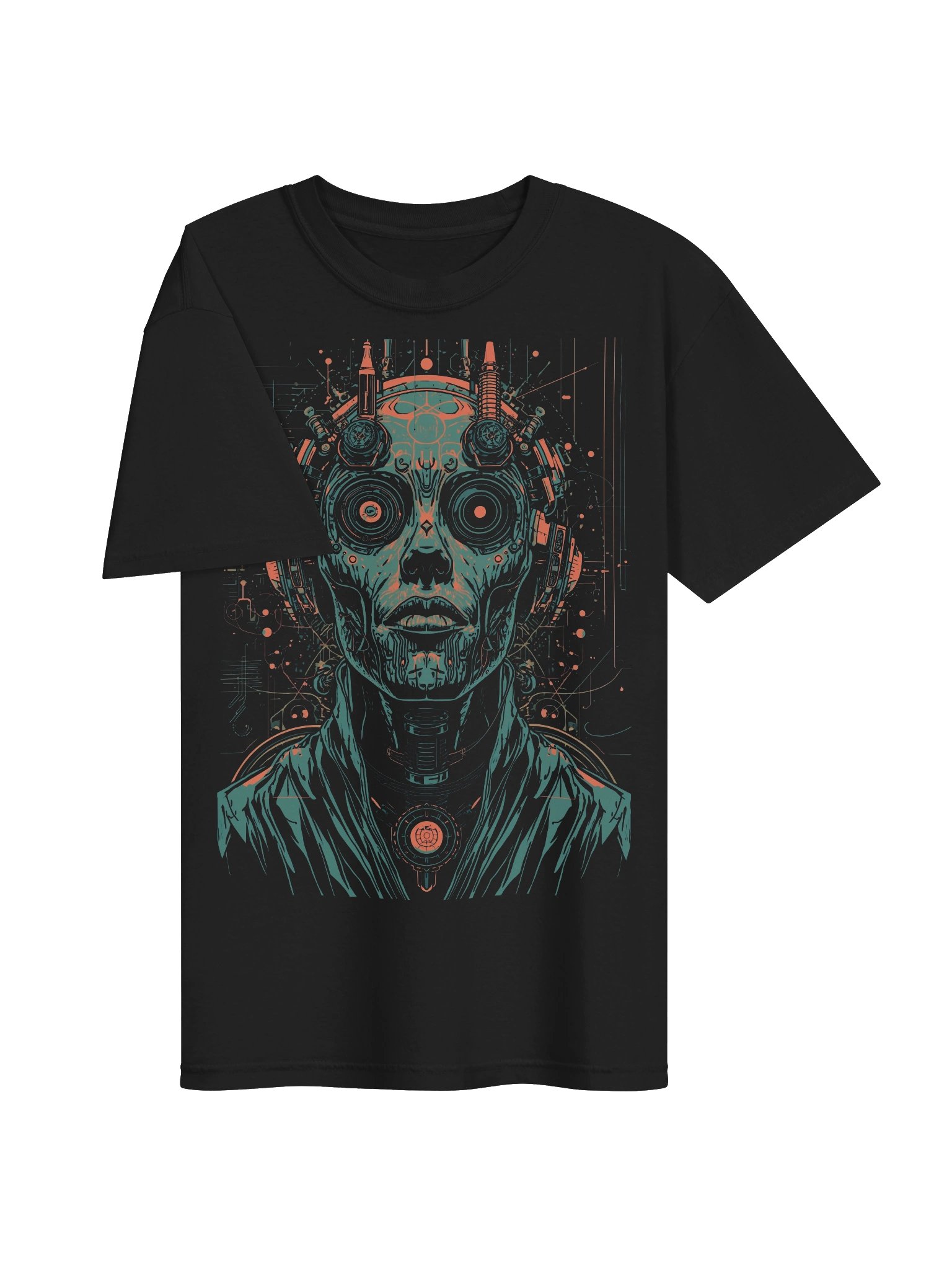 Cyberpunk Droid Core Heavyweight T-Shirt product image (2)