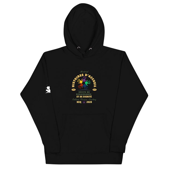 Histoires d’Accueil Handprint Emblem Hoodie product image (2)