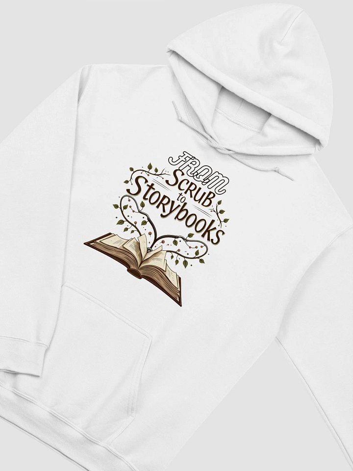 Whimsical Vines Open Book Hoodie product image (17)