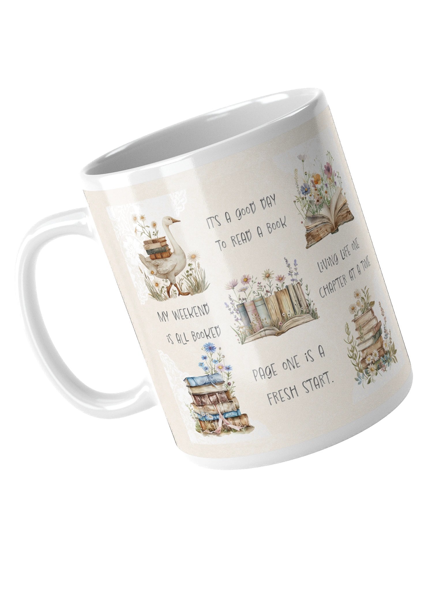 Whimsical Book Lover's Mug product image (10)