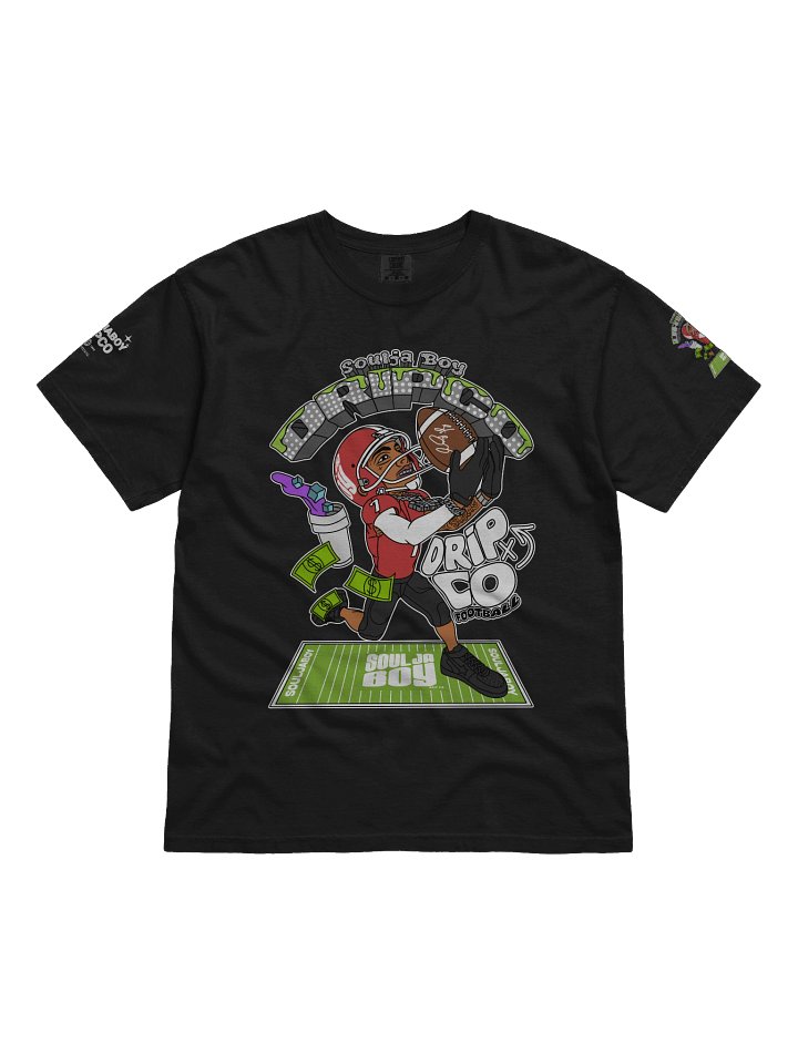 SOULJABOYDRIPCO FOOTBALL TEE product image (1)