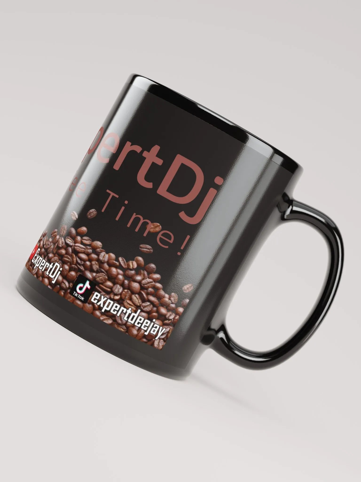 Coffee Time Mug by ExpertDj Black product image (4)