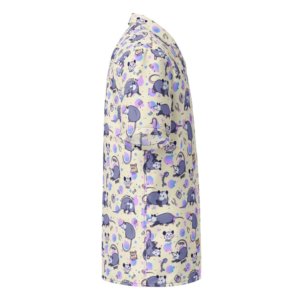 Trash Baby Opossums Button Down product image (4)