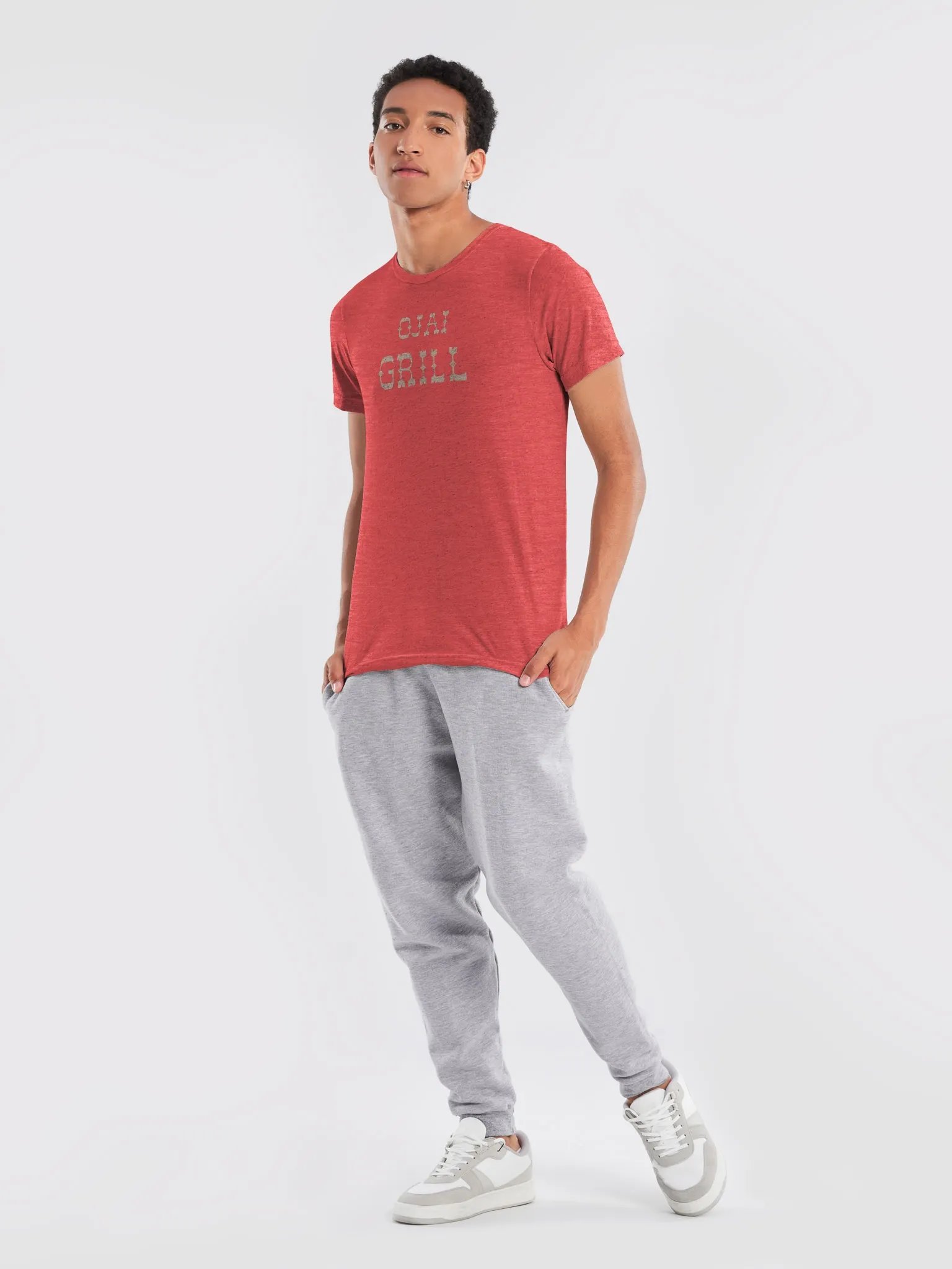 Ojai Grill / Unisex Triblend (Red) product image (5)