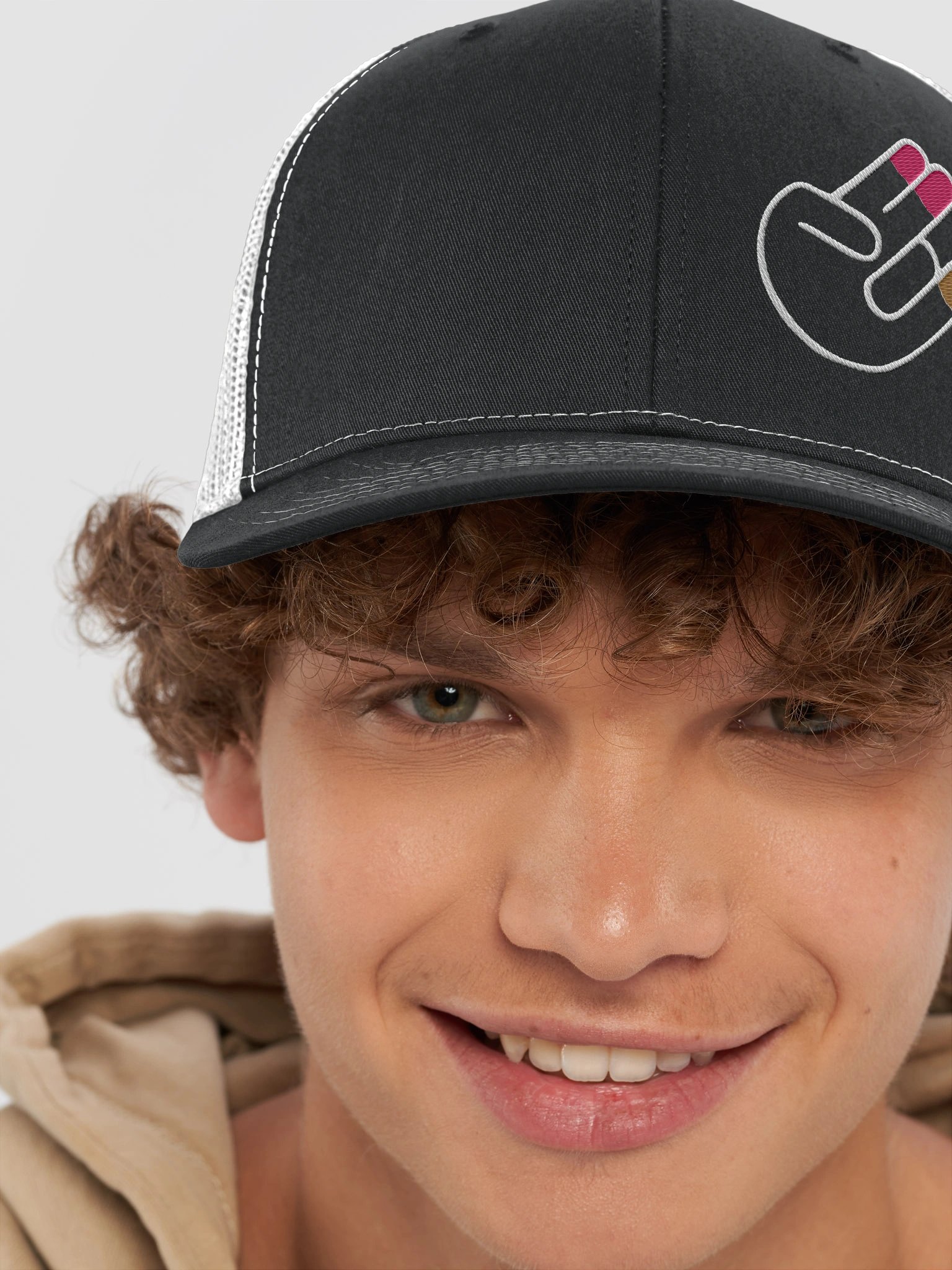 TWO IN THE PINK LOGO Trucker Hat product image (26)