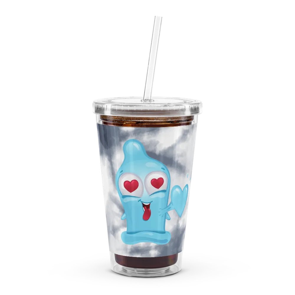 Love Struck Condom Double Wall Tumbler product image (7)
