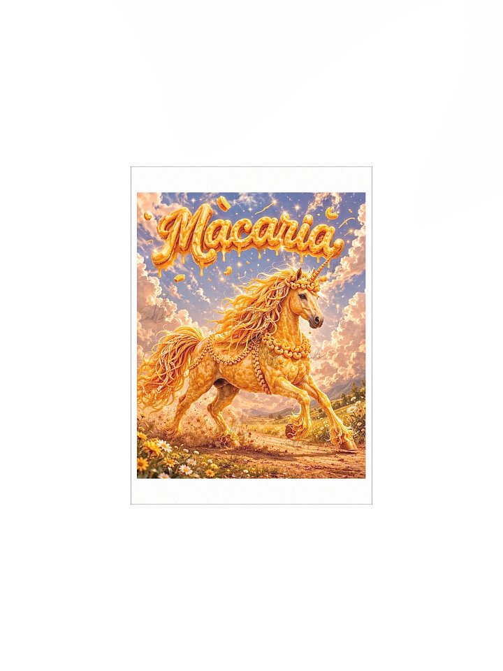 Macaria White Poster product image (9)