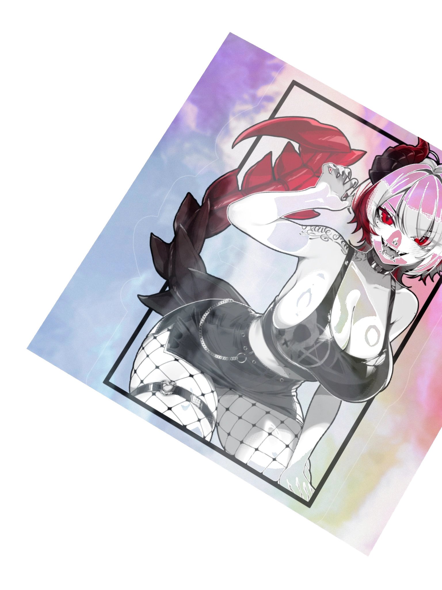 THE WAIFU HOLO STICKER ! product image (5)