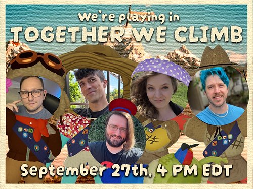 PEAK-ing with this crew tomorrow to raise money for @transaidcymru ! 

We’ll be live at 11AM PT / 1PM ET to yap a bit beforeh...