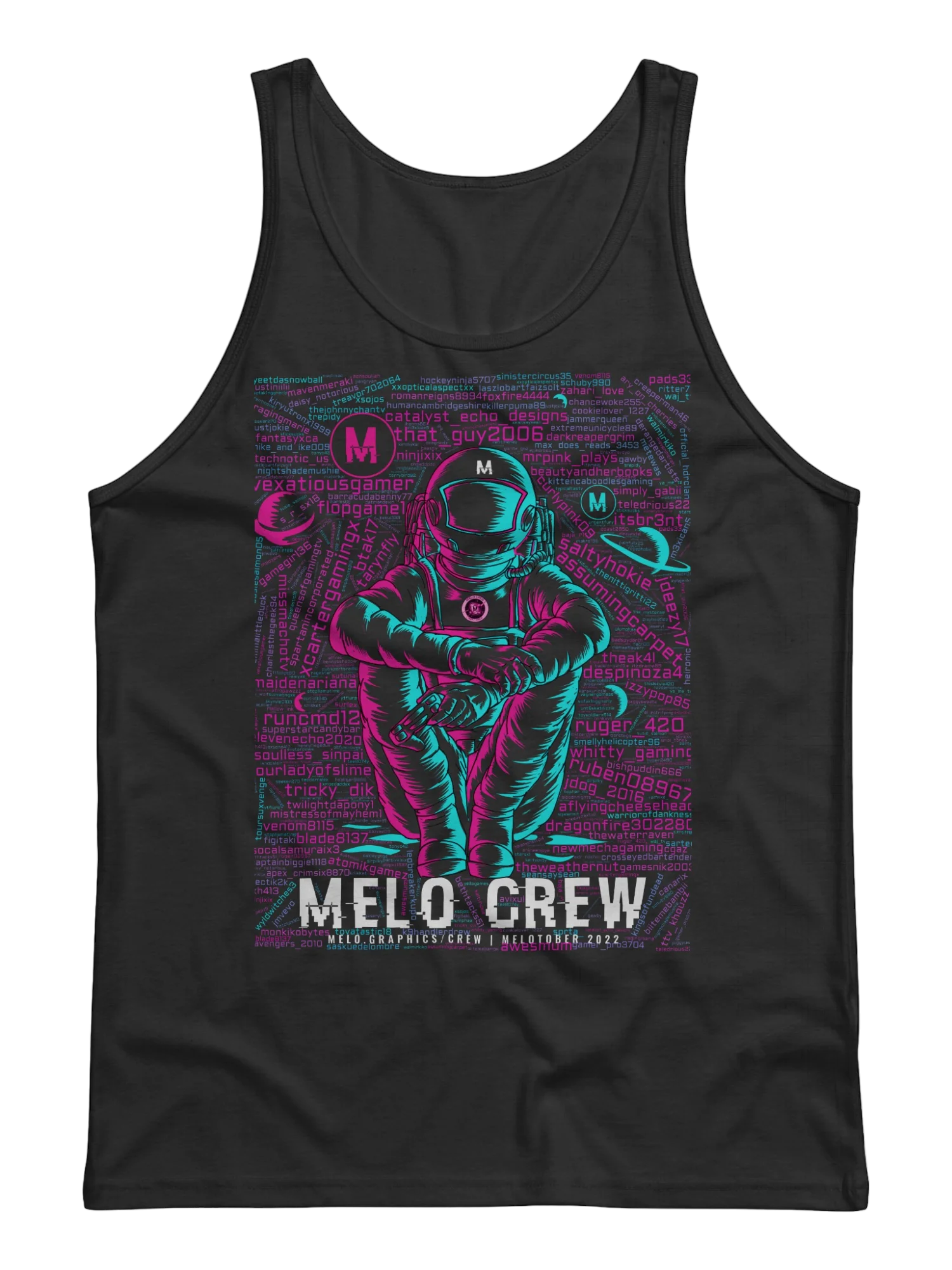 #MELOtober 2022 MELO CREW Vibes - Personalized Tank + BONUS | #MadeByMELO product image (2)