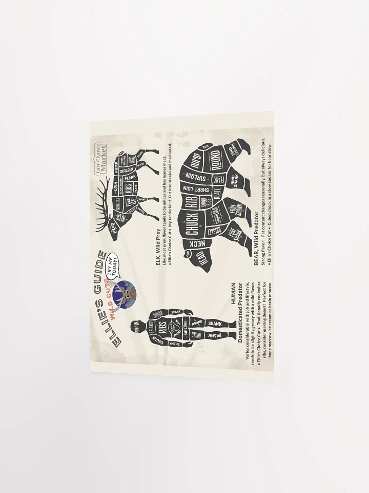 Ellie's Wild Cuts Poster product image (9)