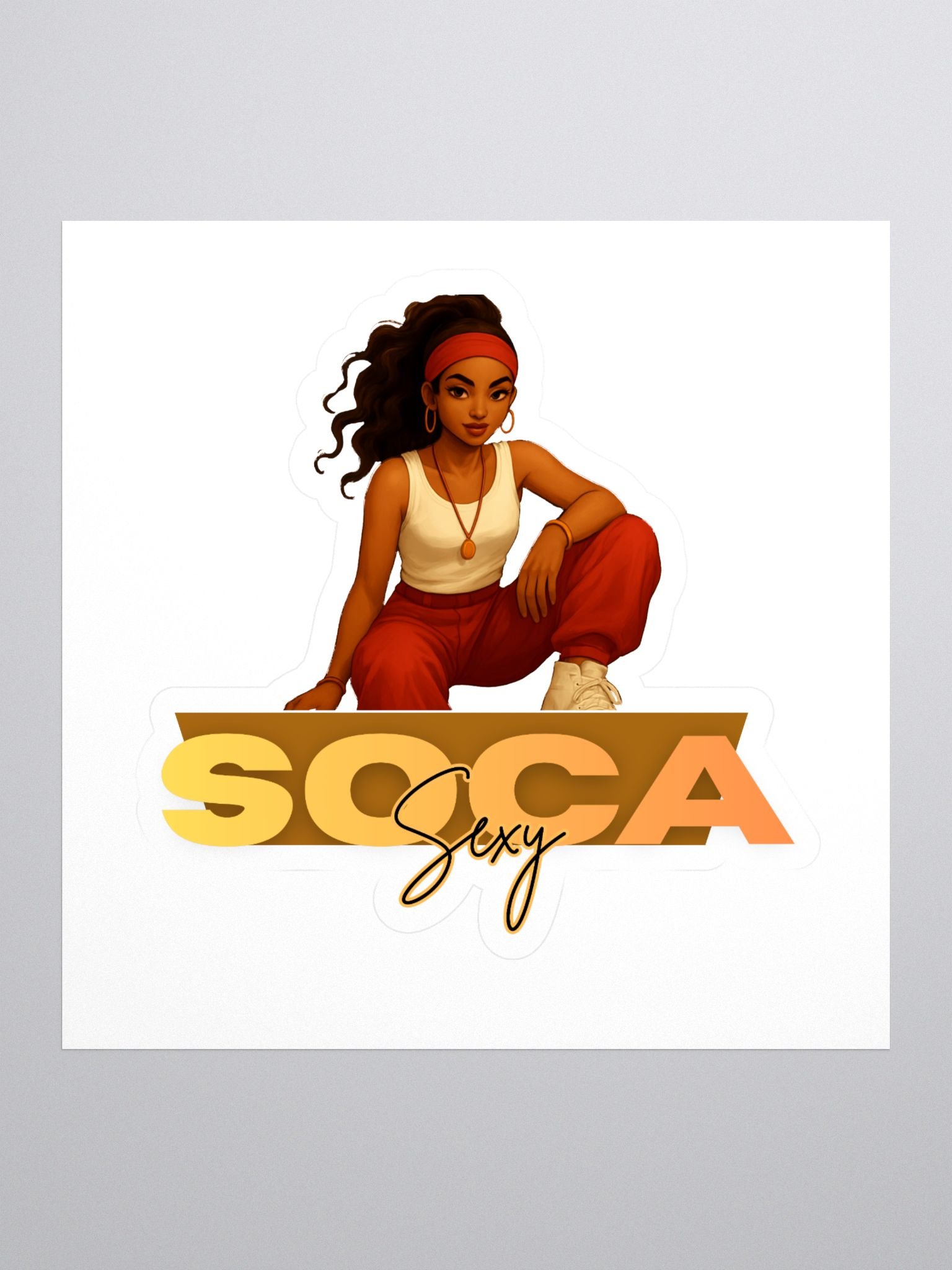 ''Philius Apparel'' Kiss Cut Stickers - SOCA Style! product image (1)