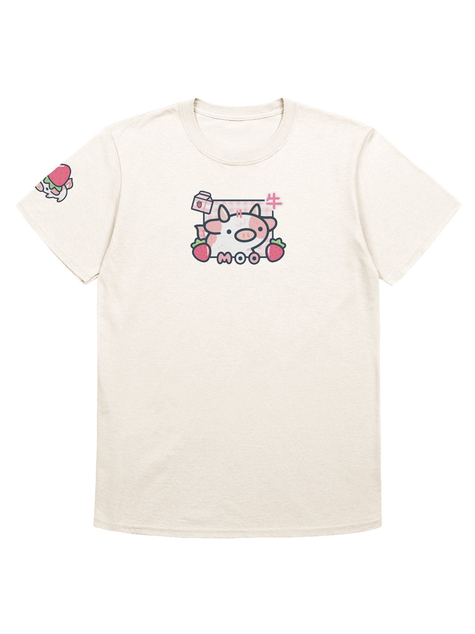 Strawberry Cow Tee Shirt product image (1)