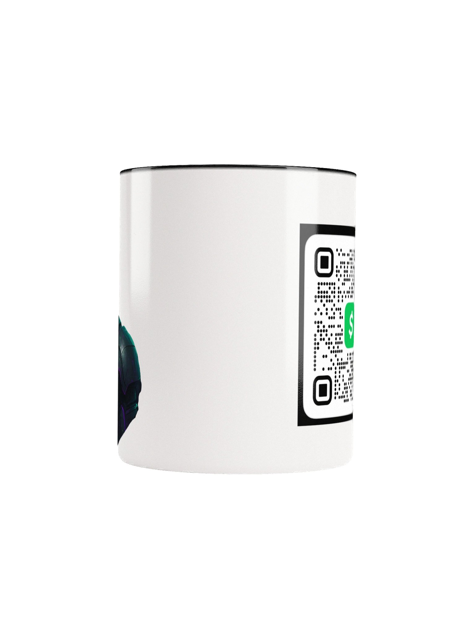 Futuristic Armor QR Code Mug product image (2)
