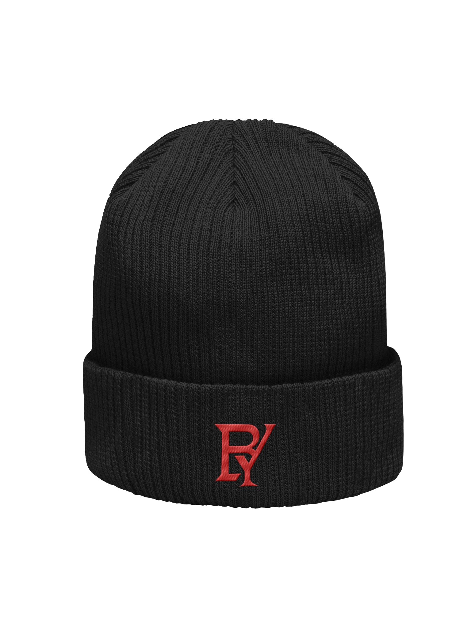 BYNTIO – Beanie Côtelé Bio Premium (Édition Rouge) product image (1)