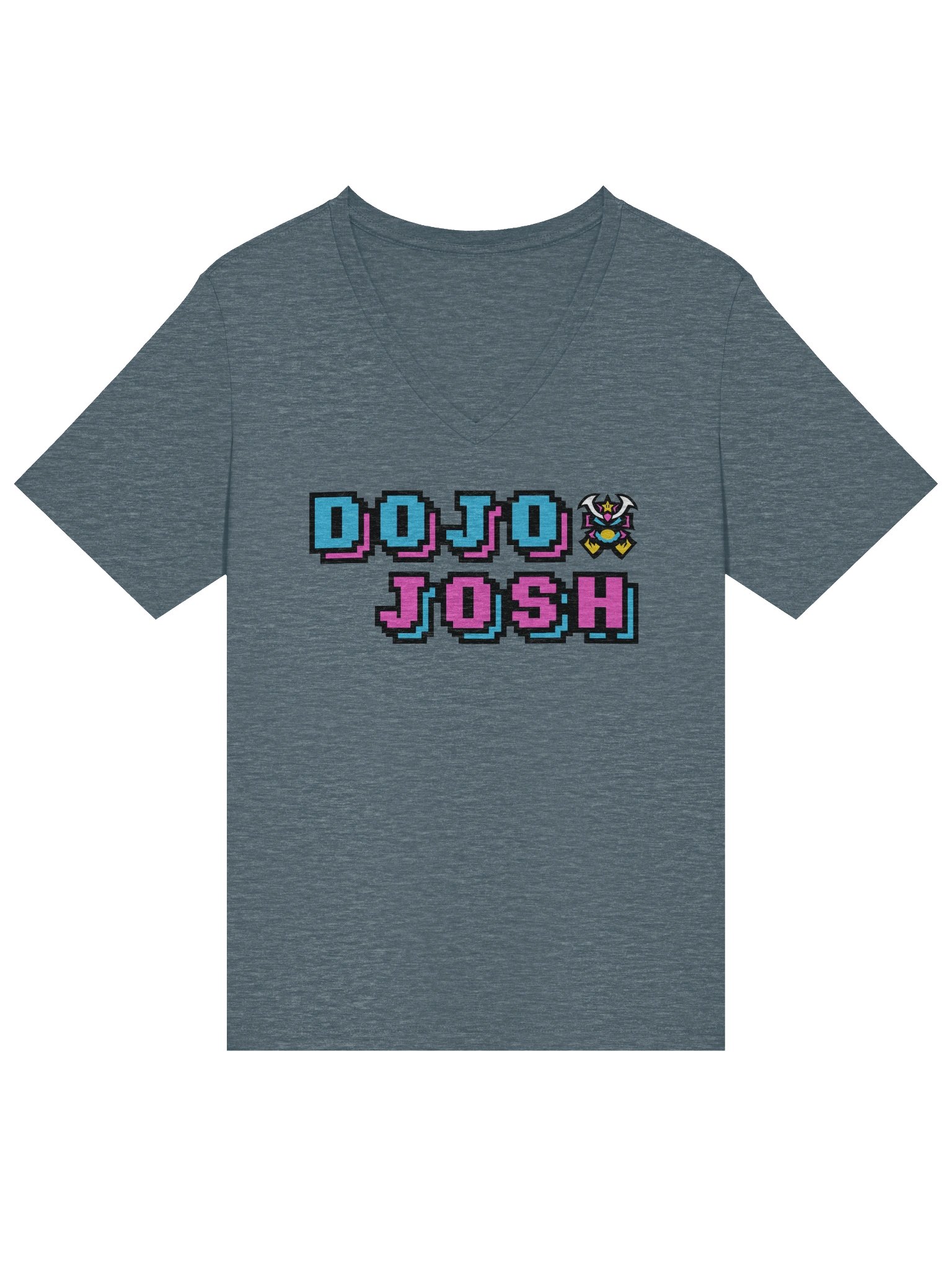 Women's Relaxed Fit Dojo V-Neck (Slate Heather) product image (3)