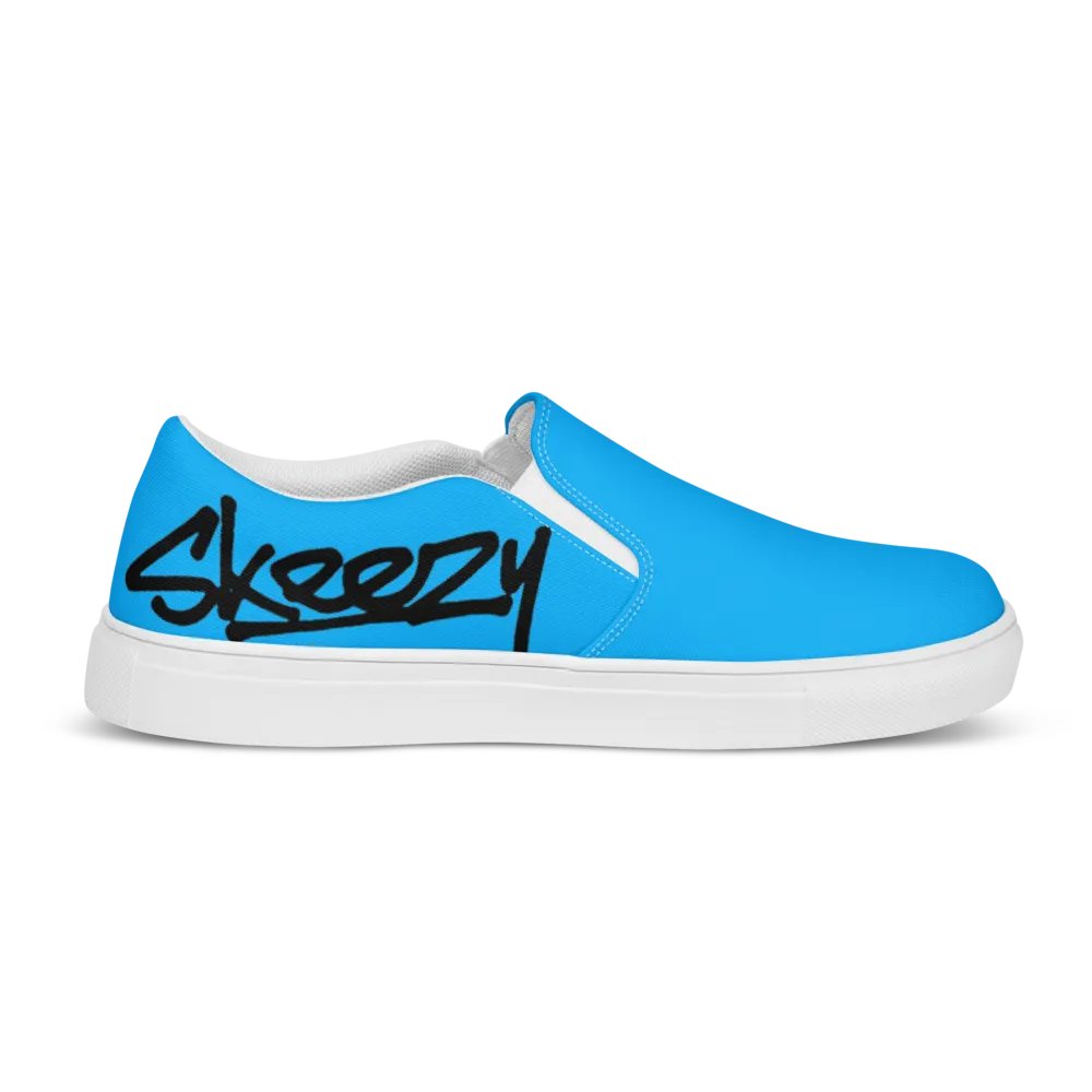Solid Skeezy Slip-Ons LT BLU product image (9)