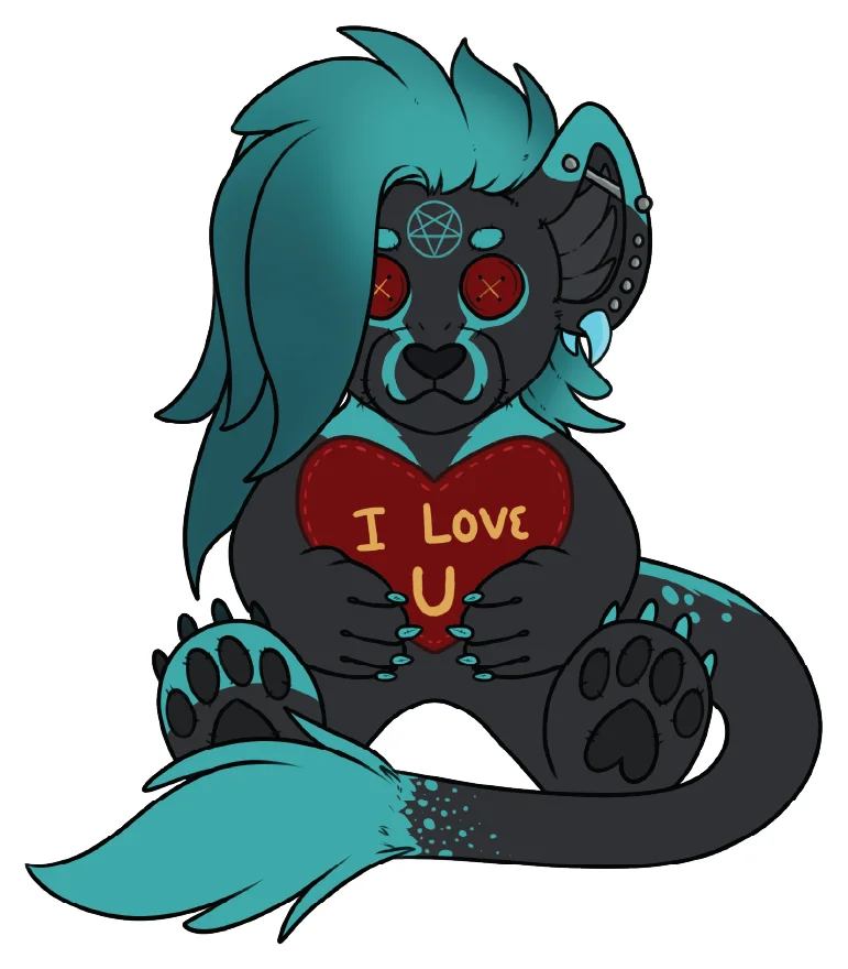 Sheol Plushie Sticker product image (1)