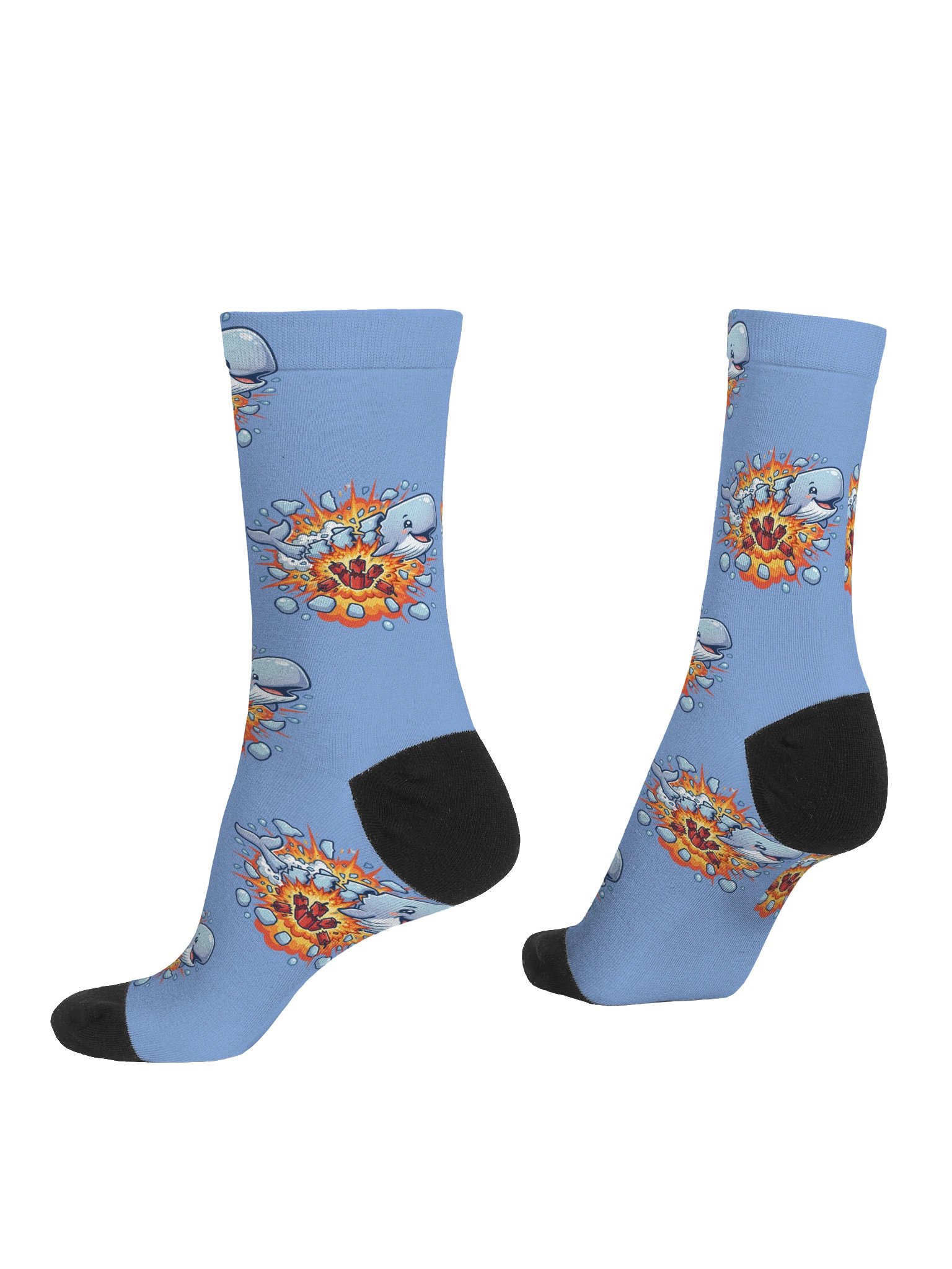Explosive Whale Socks product image (4)