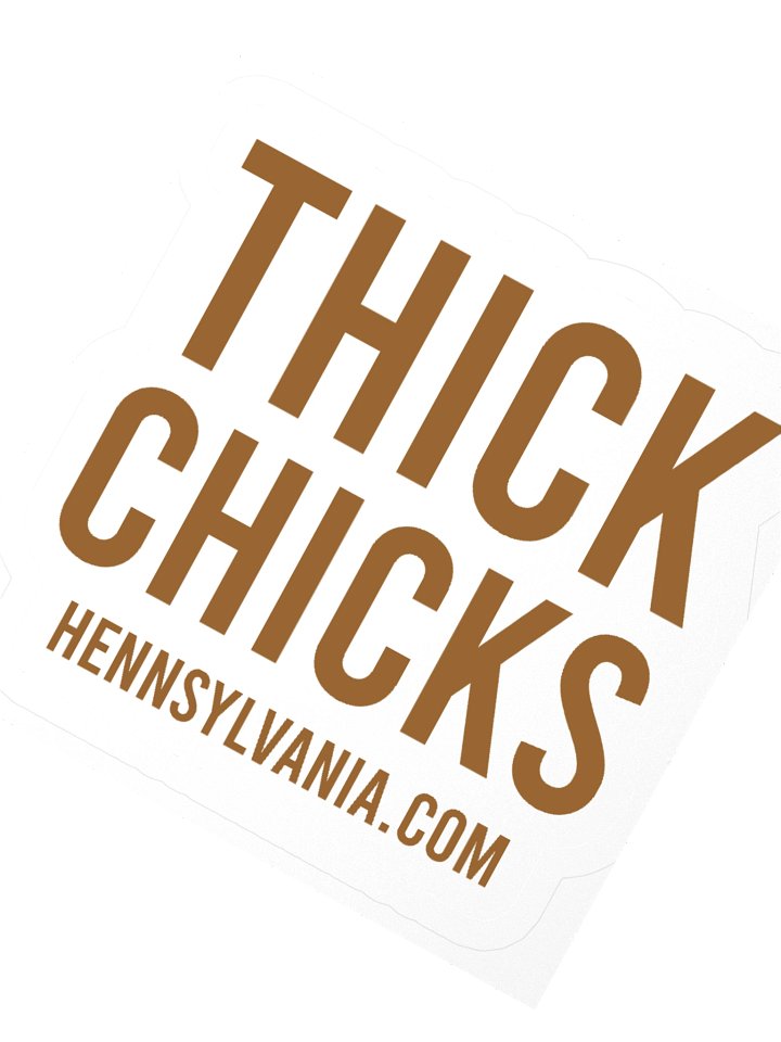 THICK CHICKS sticker product image (4)