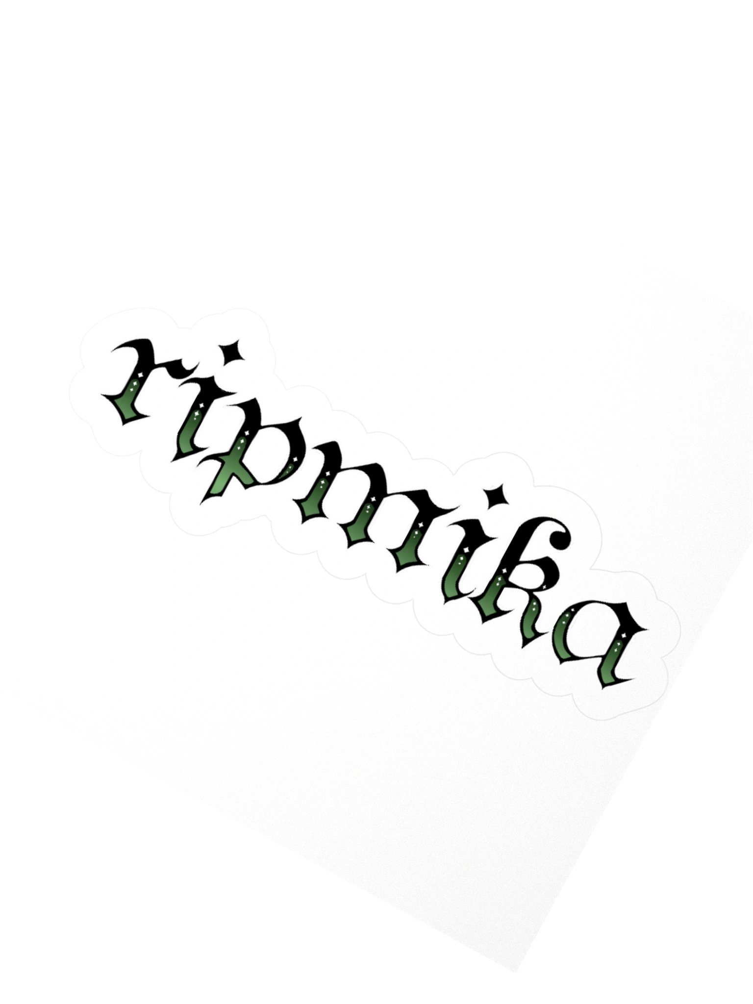 RIPmika Logo Sticker product image (3)