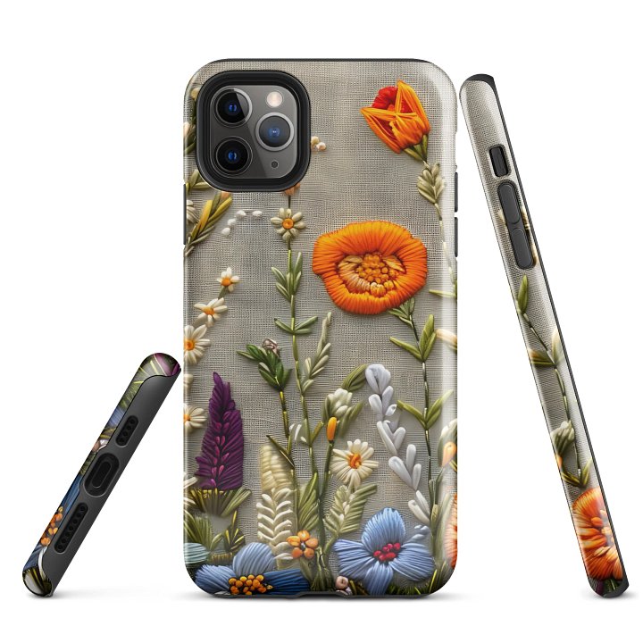 Floral Harmony iPhone® Tough Case product image (5)