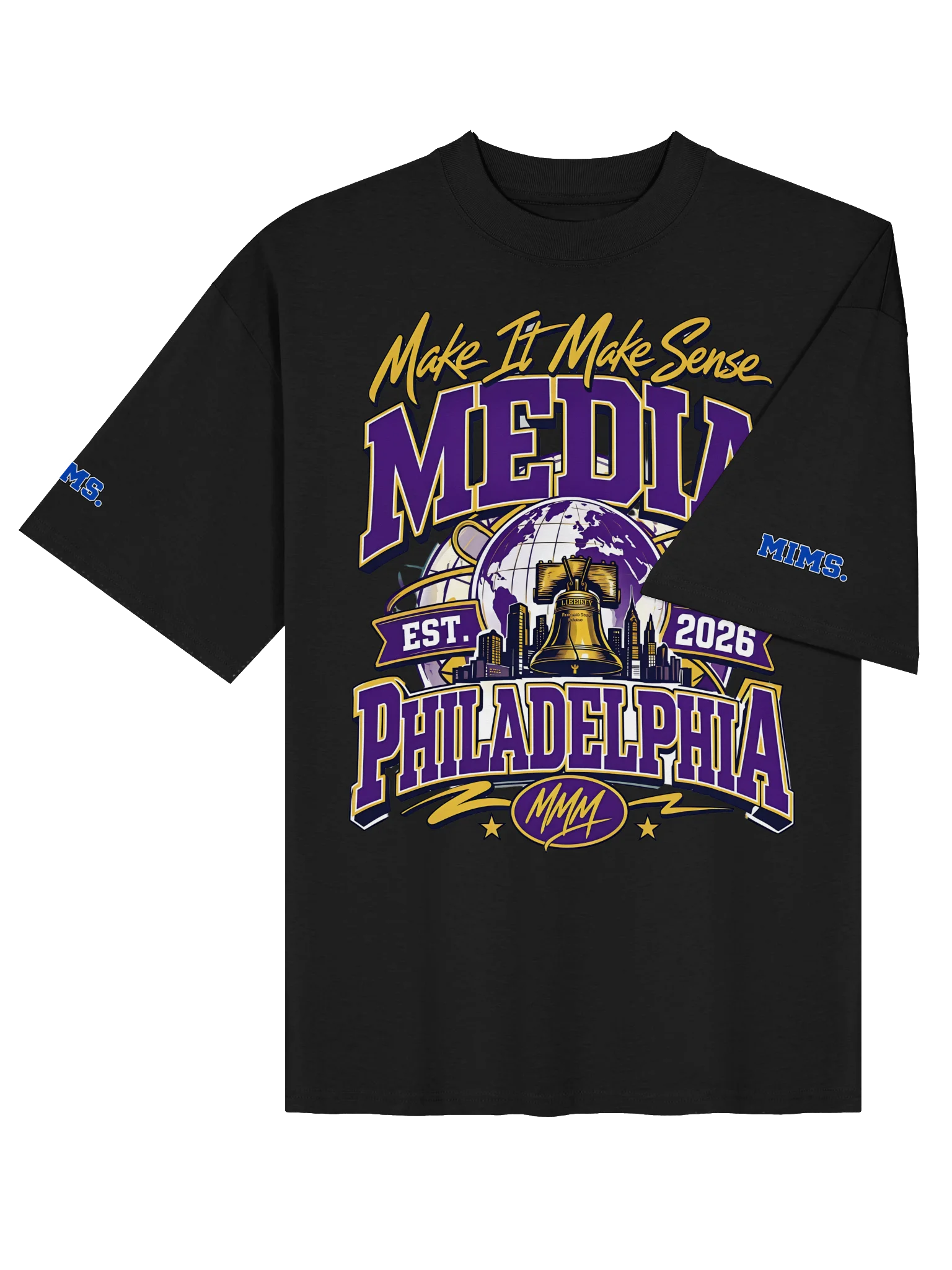 Make It Make Sense Media Philly Graphic Tee product image (8)