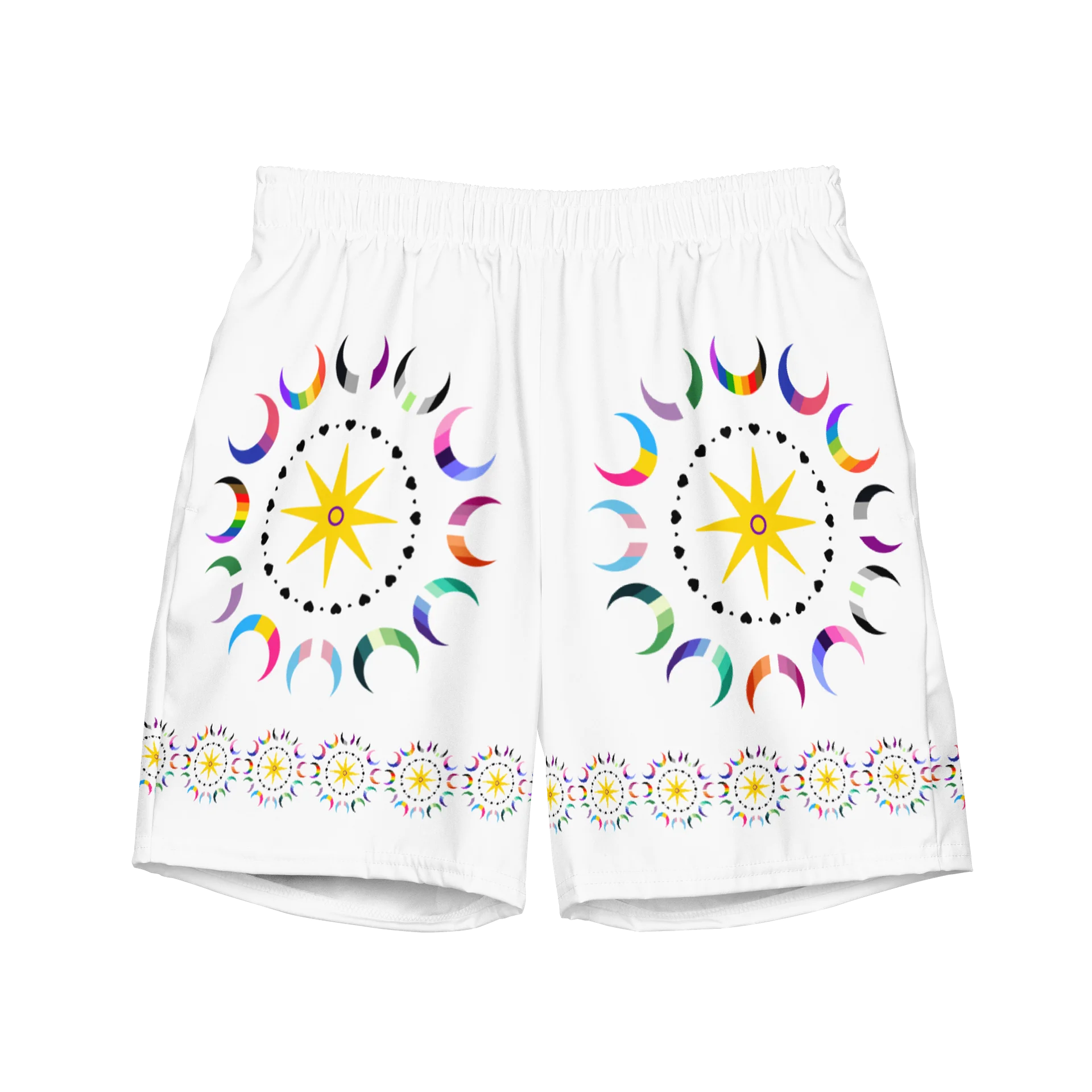Galactic Splash Swim Trunks product image (1)
