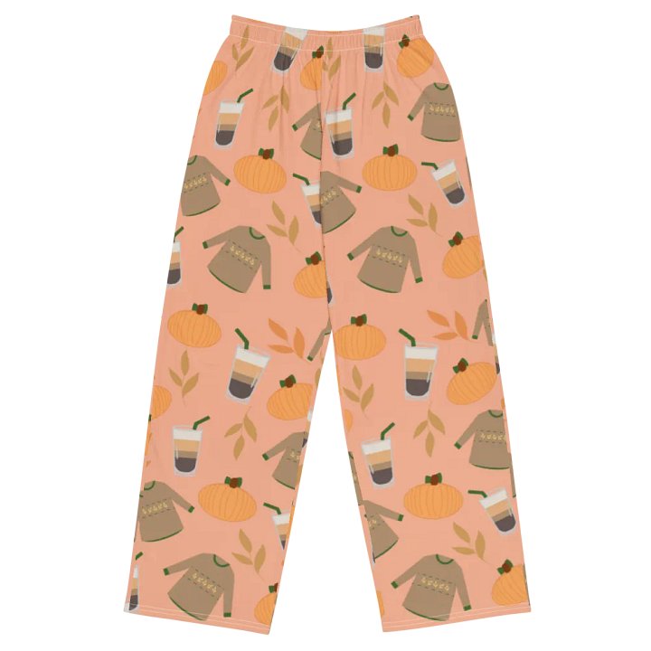 Cozy Fall Sweater Patterned Pants product image (1)
