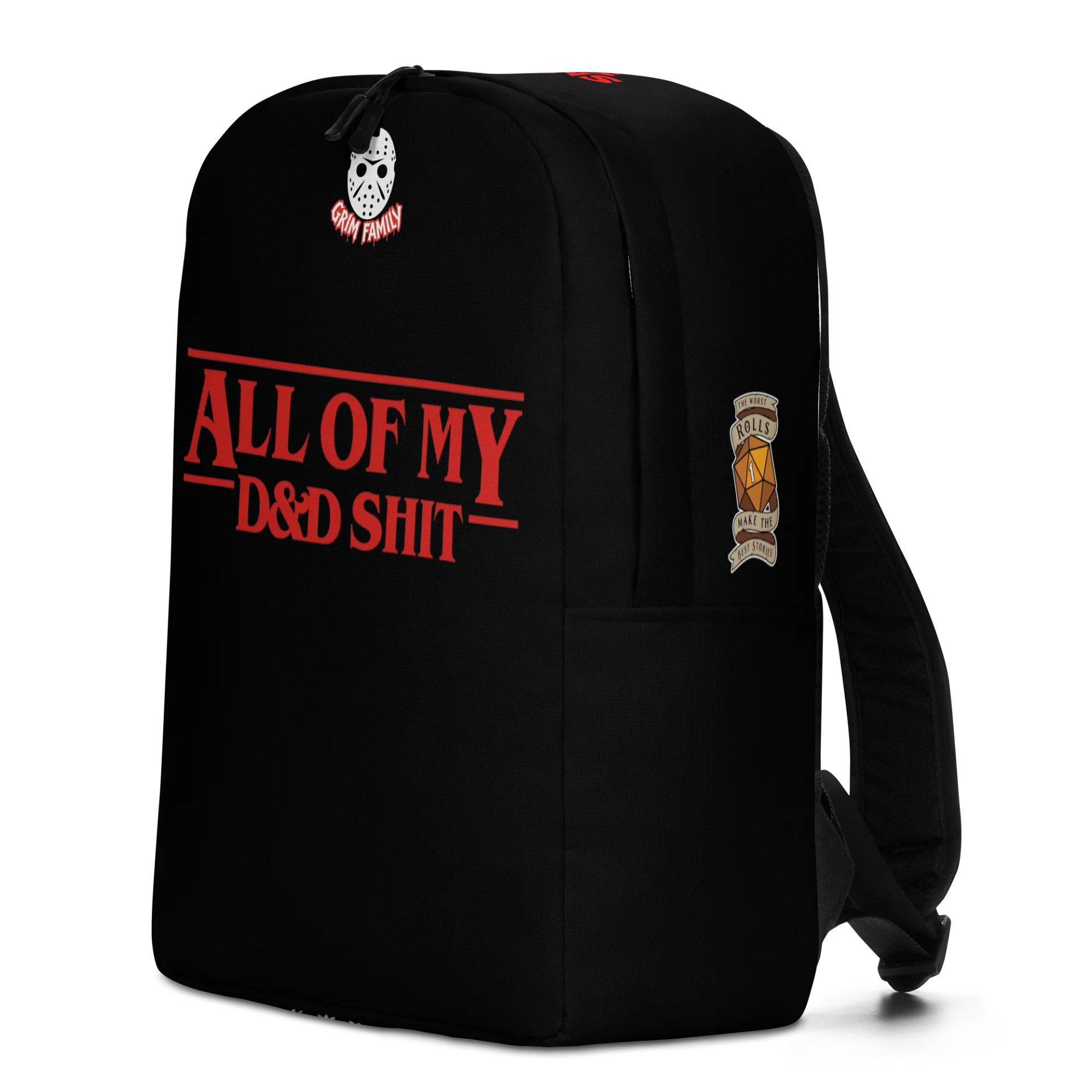 ALL OF MY D&D SHIT – GRIMFAM ADVENTURER BAG product image (2)