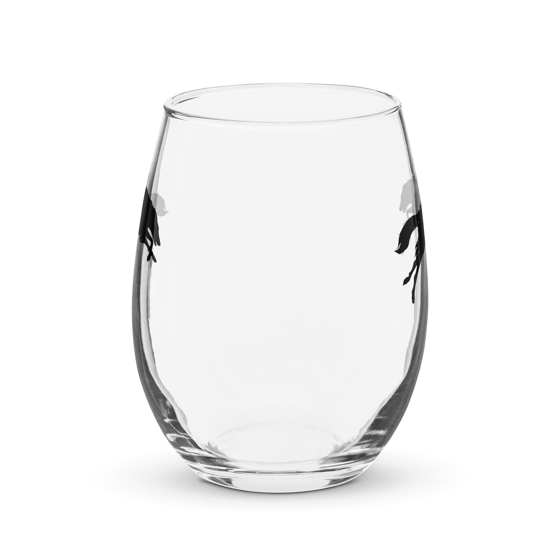 Silhouette Series: Running Dog - Wine Glass product image (4)