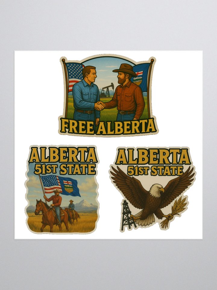 ALBERTA 51ST STATE STICKERS product image (1)