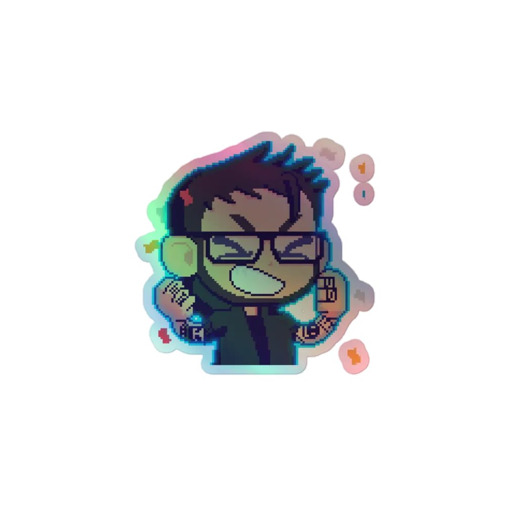 Party Hard Sticker product image (1)