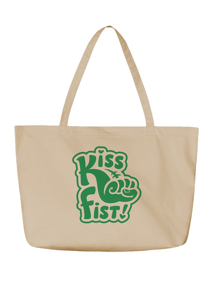 Kiss Fist! Graphic Organic Tote product image (2)