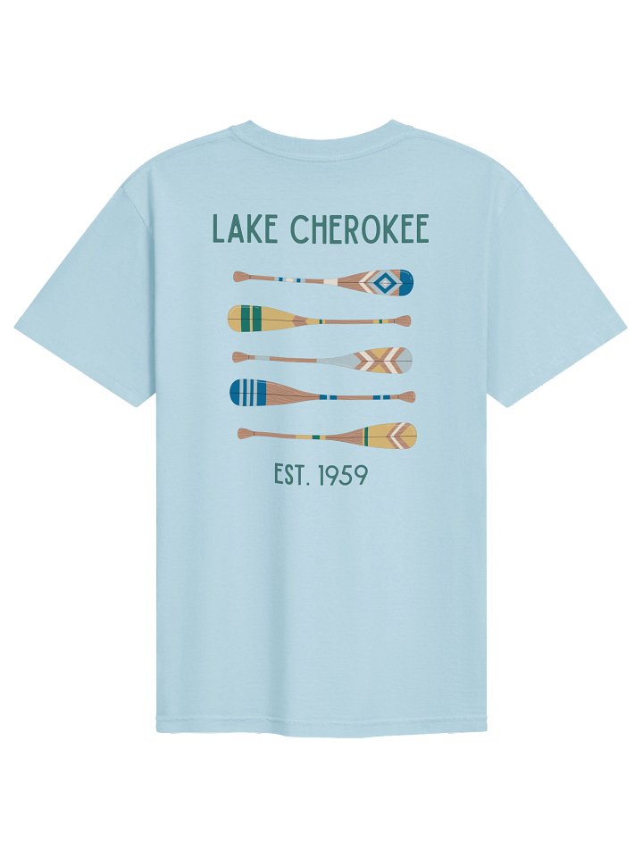 Lake Cherokee Paddles Tee product image (25)