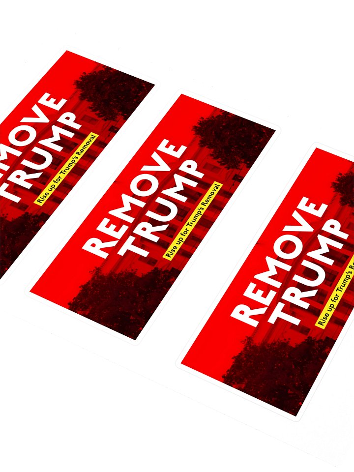 REMOVE TRUMP Sticker Sheet product image (2)