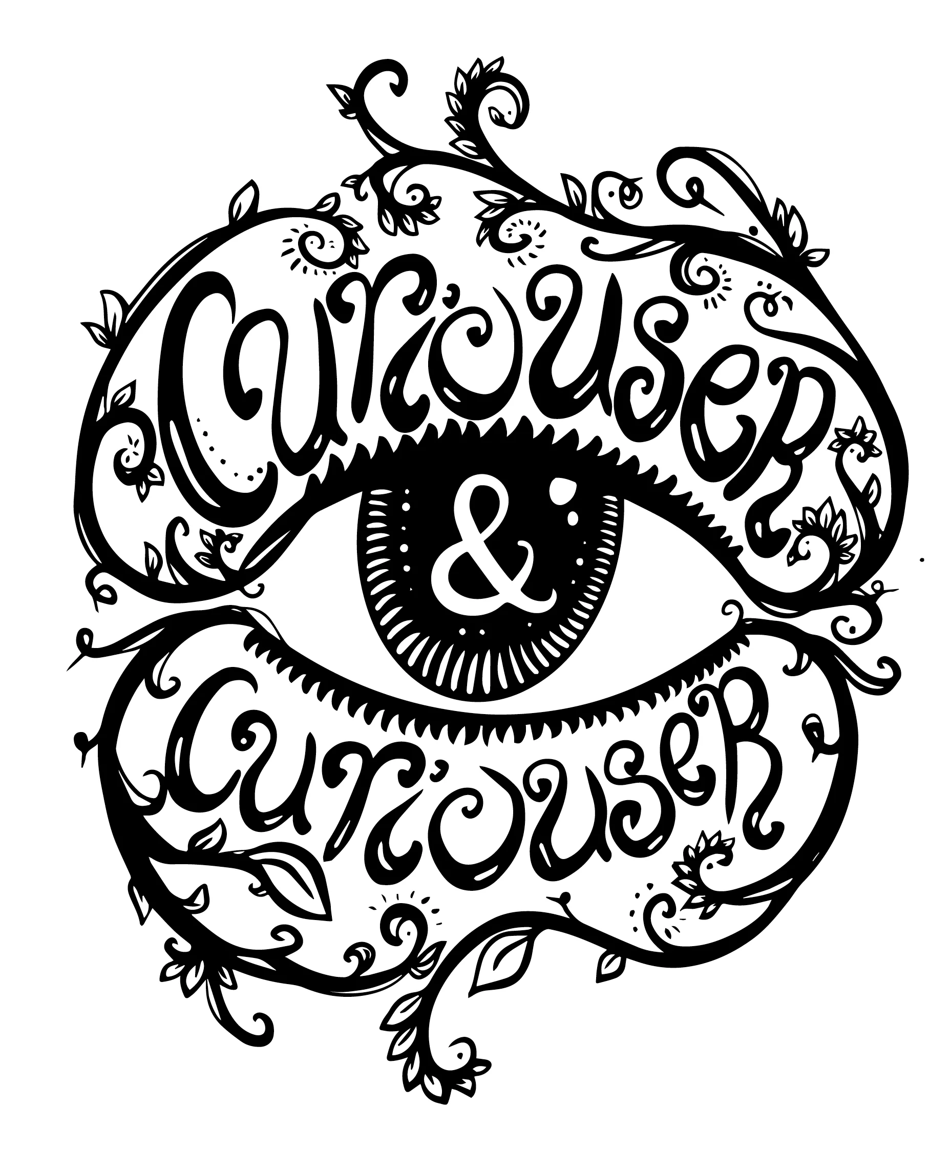 Curiouser & Curiouser Sticker product image (1)
