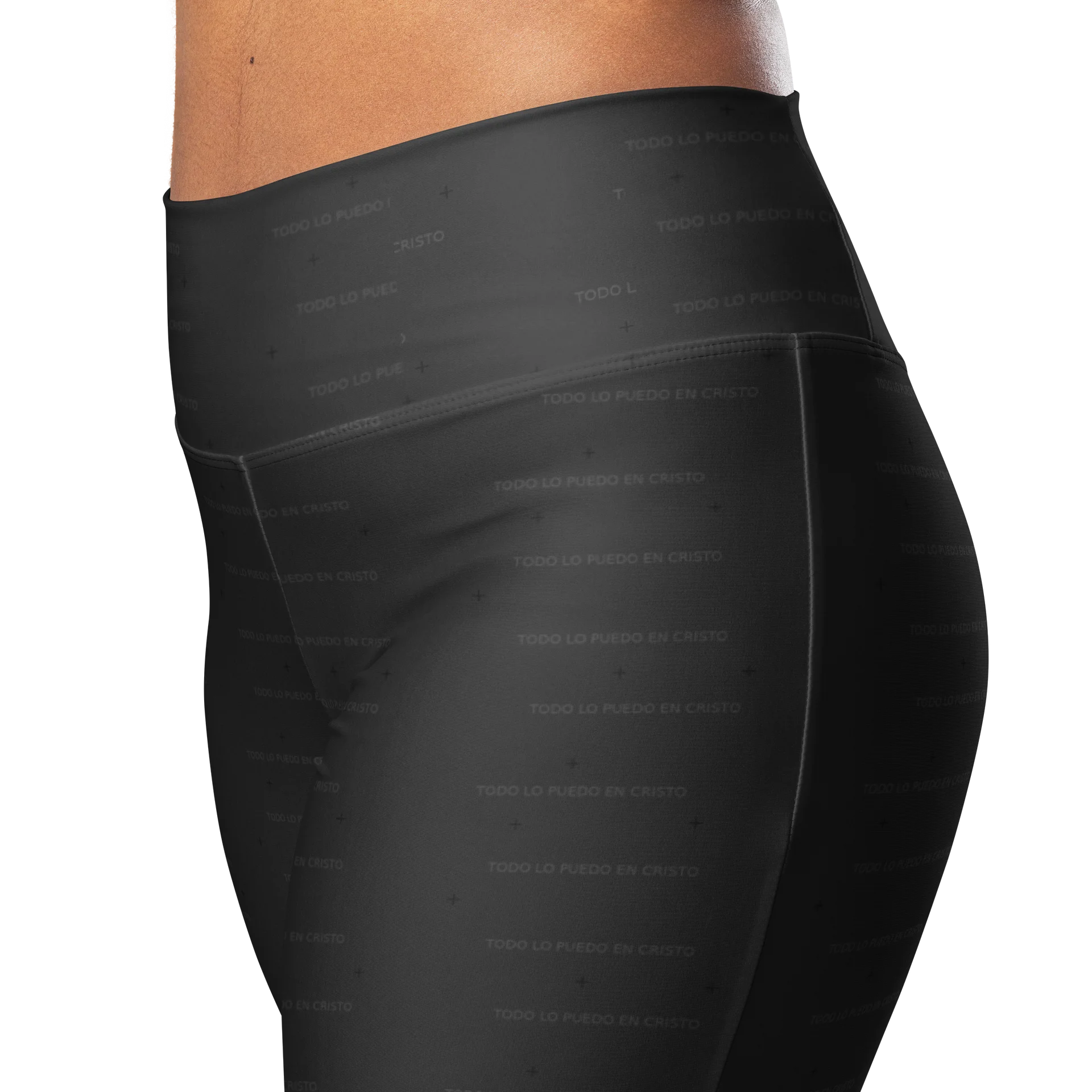 Flare Leggings — Women Who Lift (Black) product image (6)