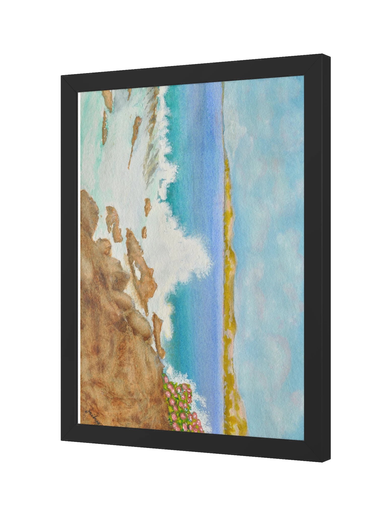 Blue Water Crashing White product image (2)
