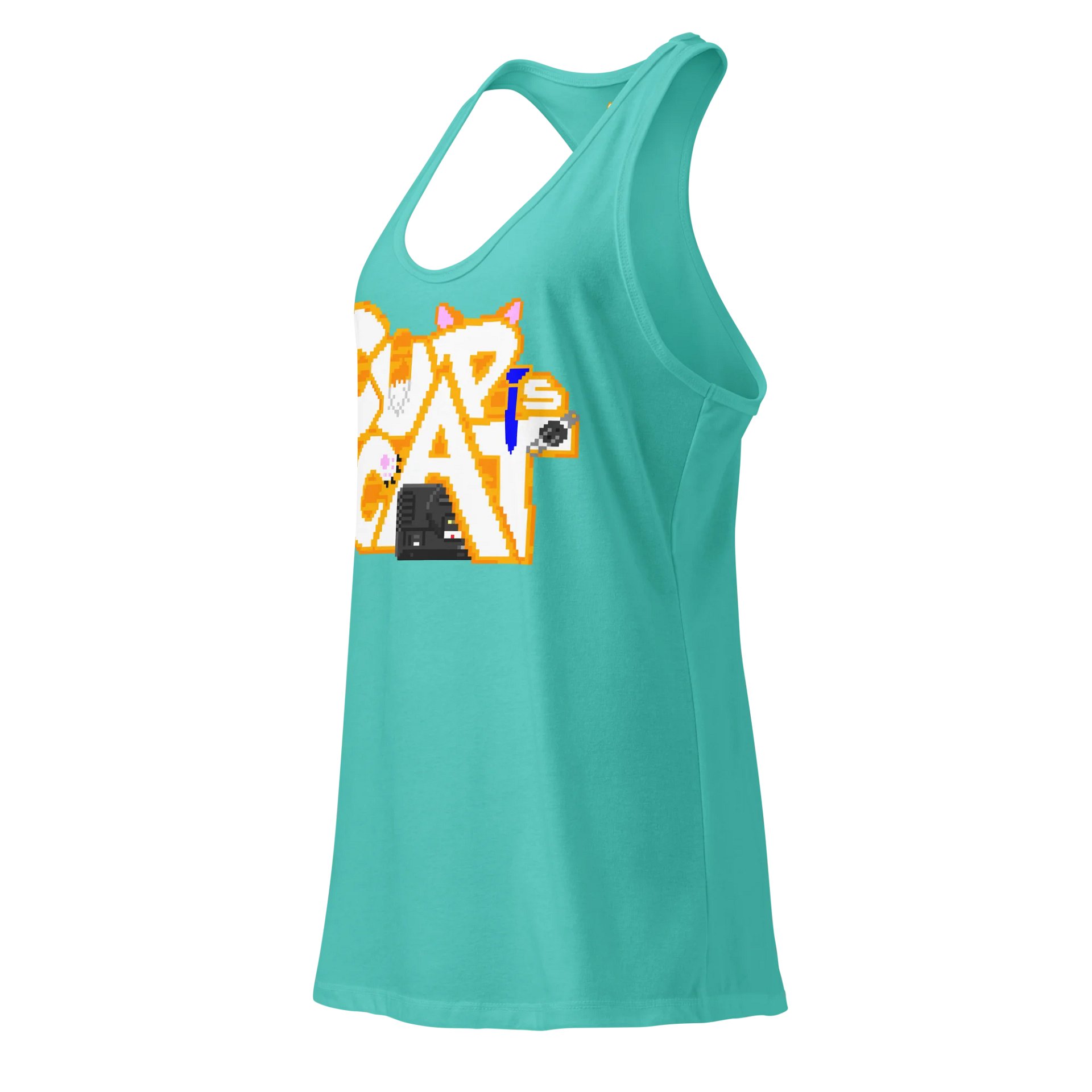 Cup Is A Cat Logo Racerback Tank product image (3)