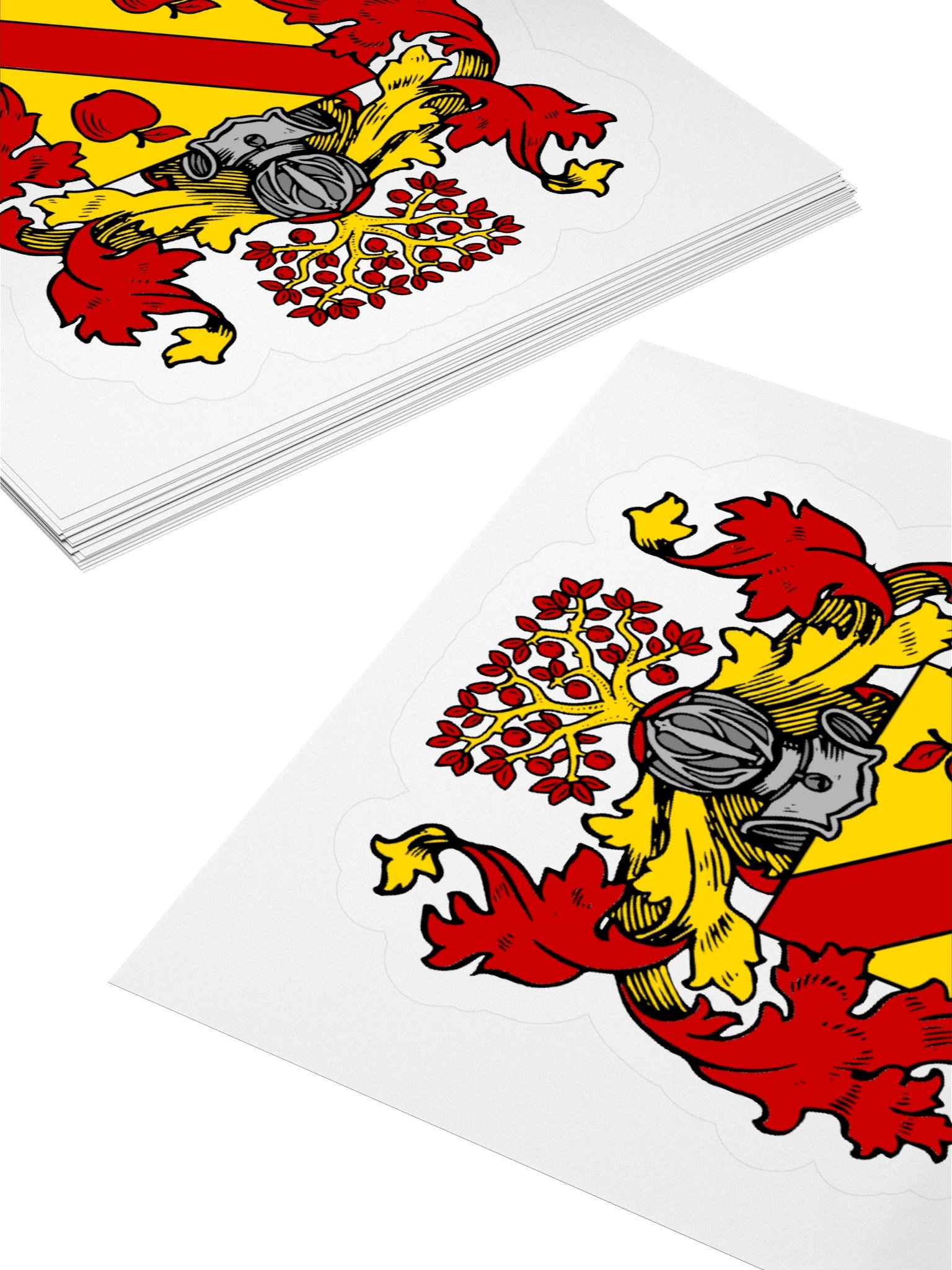 Apple Crest Kiss Cut Sticker product image (12)