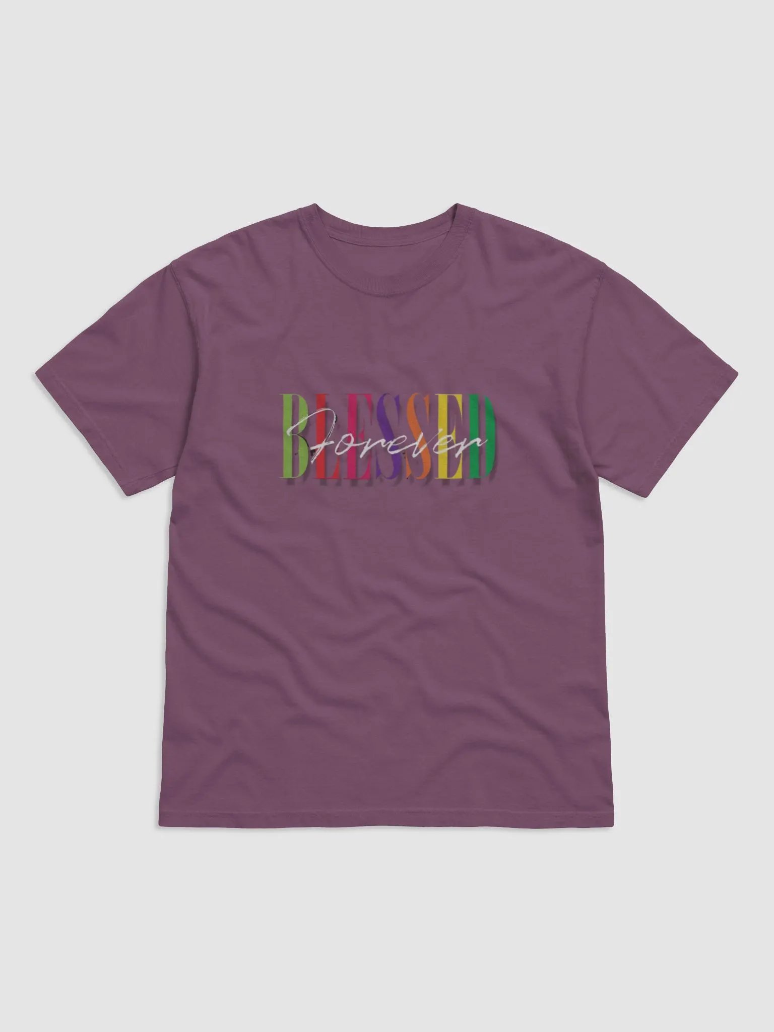 Rainbow Blessed Forever Tee product image (2)