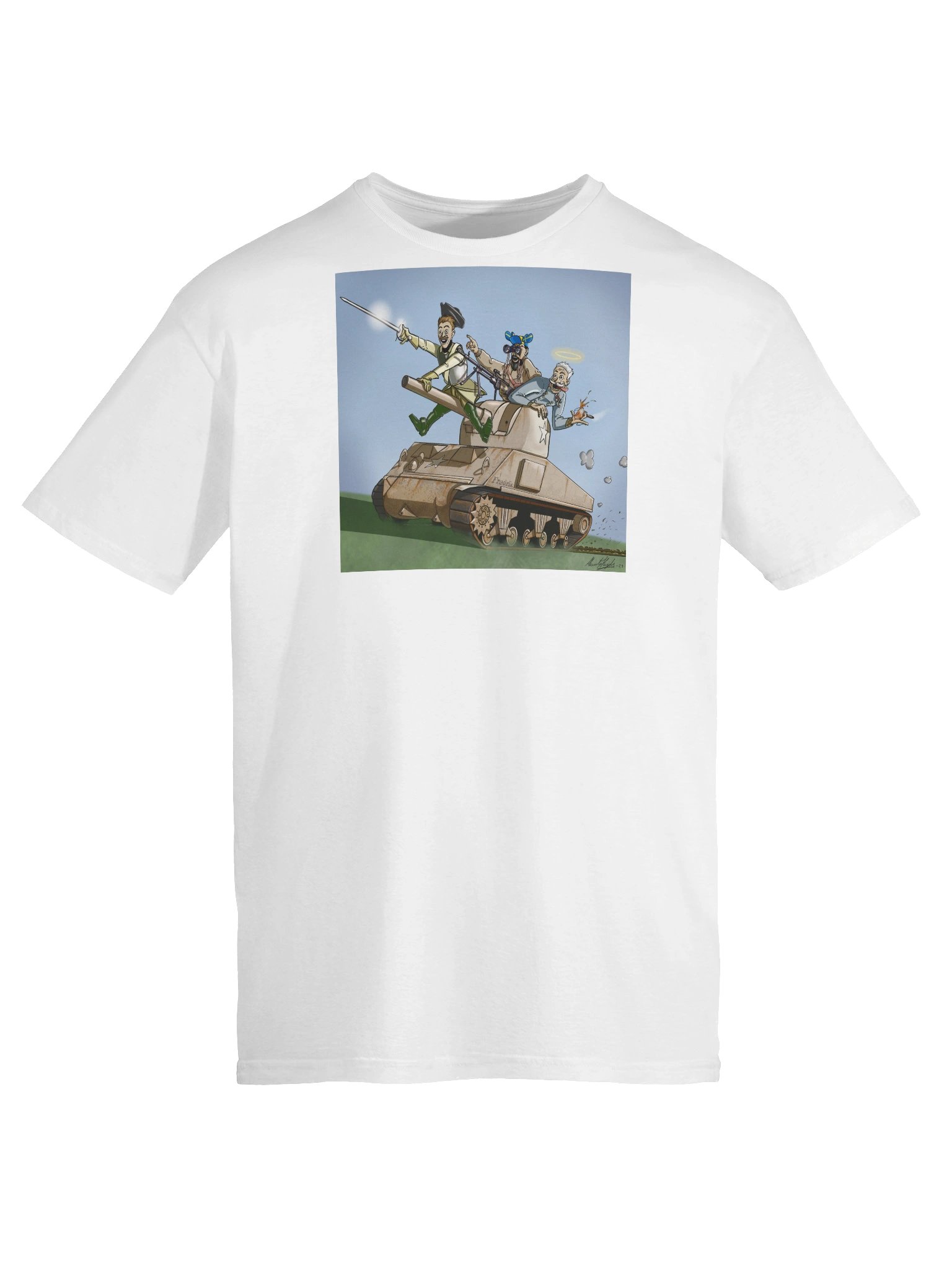 Sankt Conrads lärjungar (Herr T-shirt med bakgrund) product image (121)