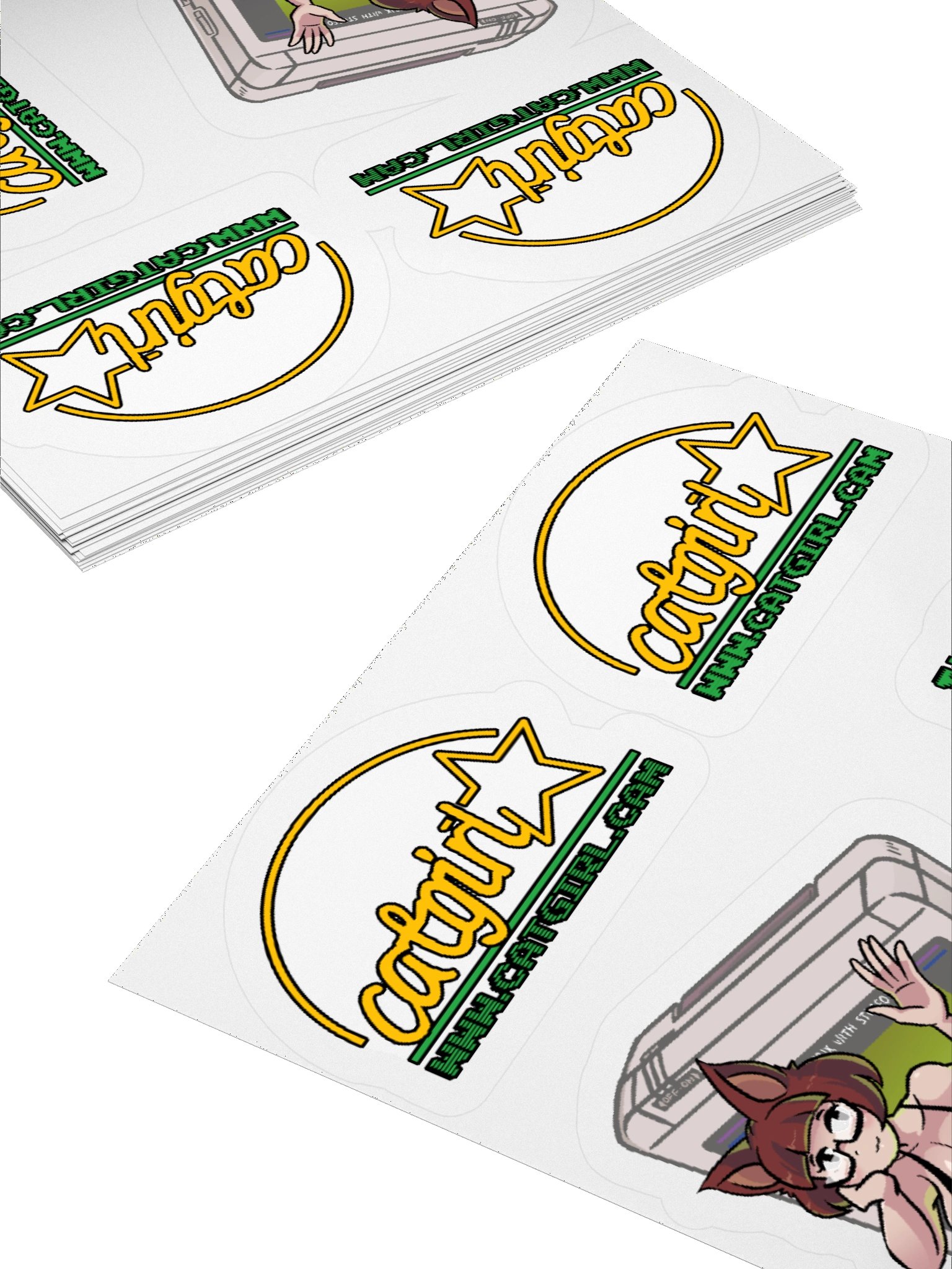catgirlStar Compliance Stickers product image (4)