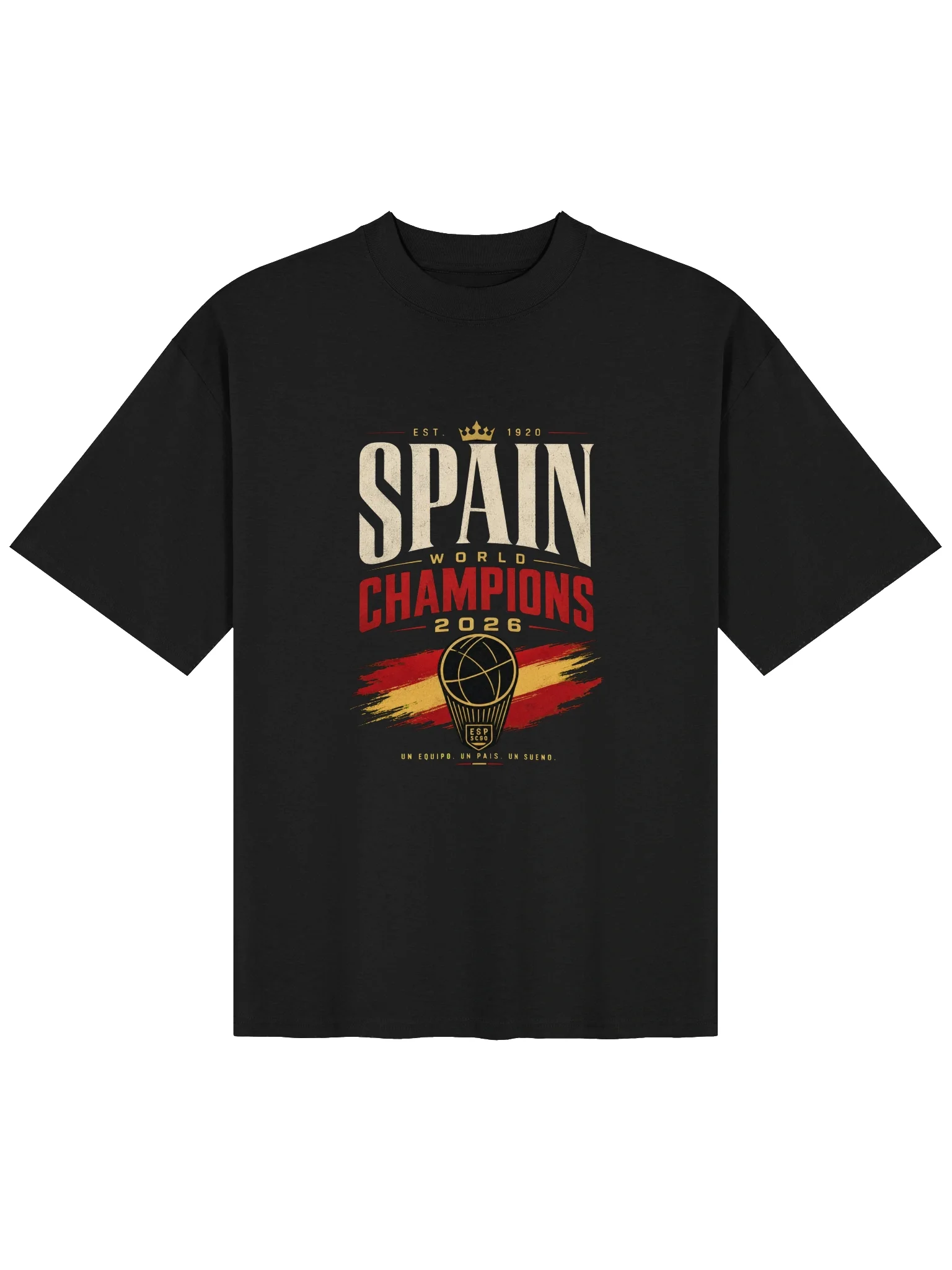 Spain Football World Champions 2026 Fan Celebration Shirt product image (102)