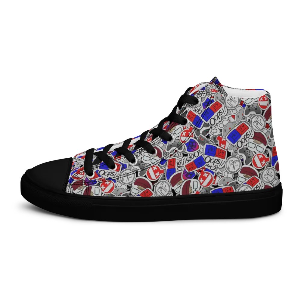 Sticker-Bomb Women's Hi-Tops product image (9)