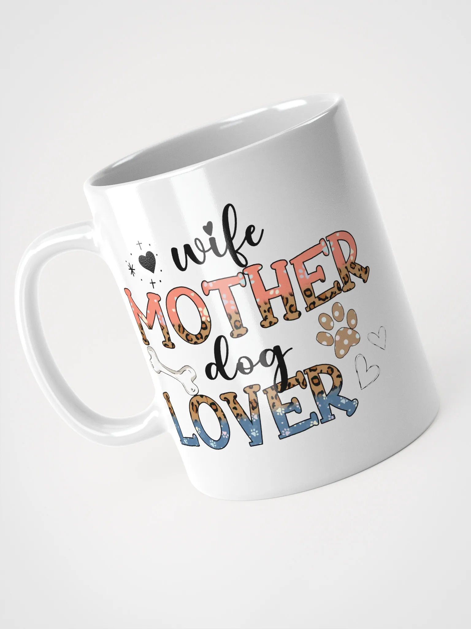 Wife Mother Dog Lover Mug product image (3)